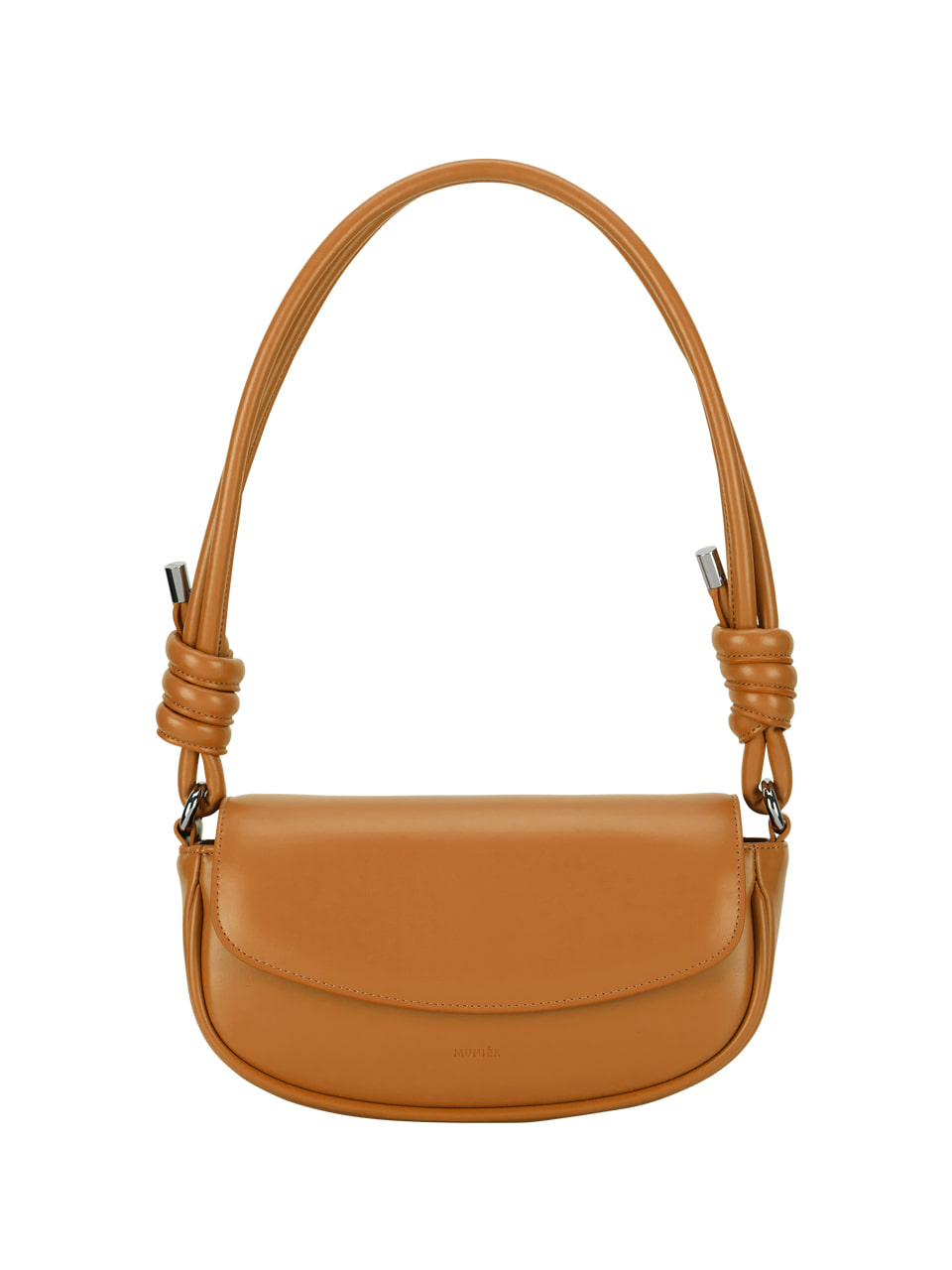 KNOTTED FLAP BAG_TAN
